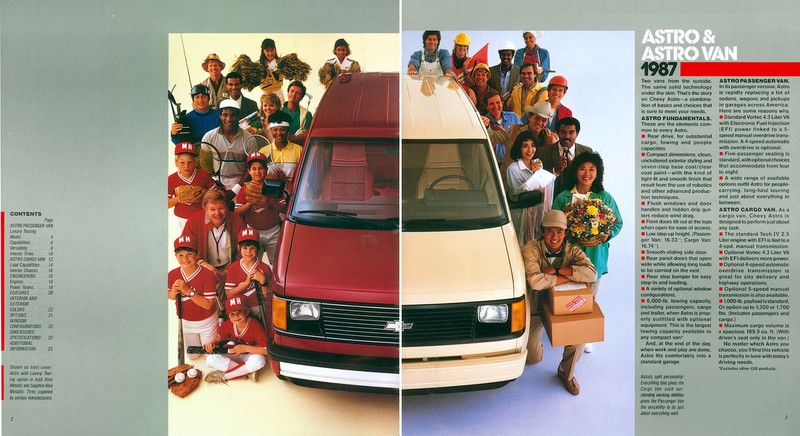 1985 Chevrolet Astro Van Brochure Page 10